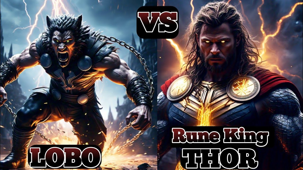 Rune King Thor vs. Lobo: The Main Man’s Greatest Battle