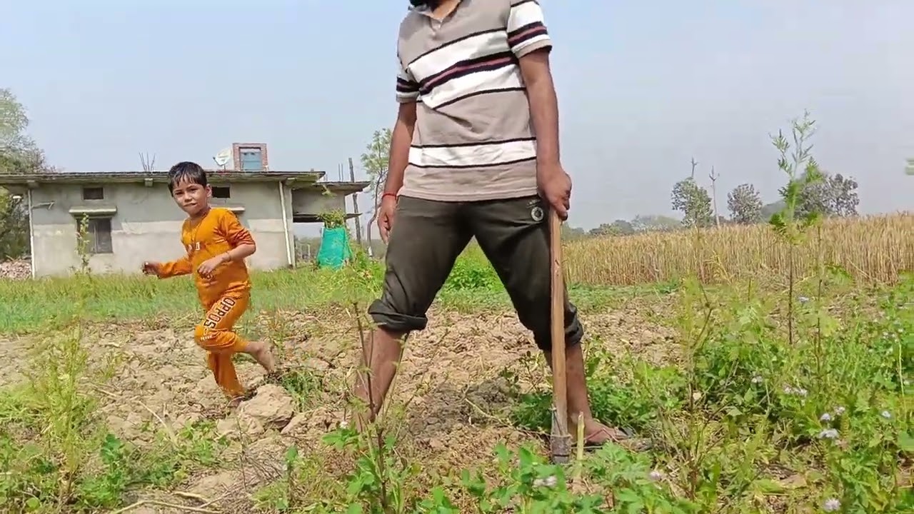 आलू __खनते _हुए _सेठ _जी _और _इंजीनियर जी😂
