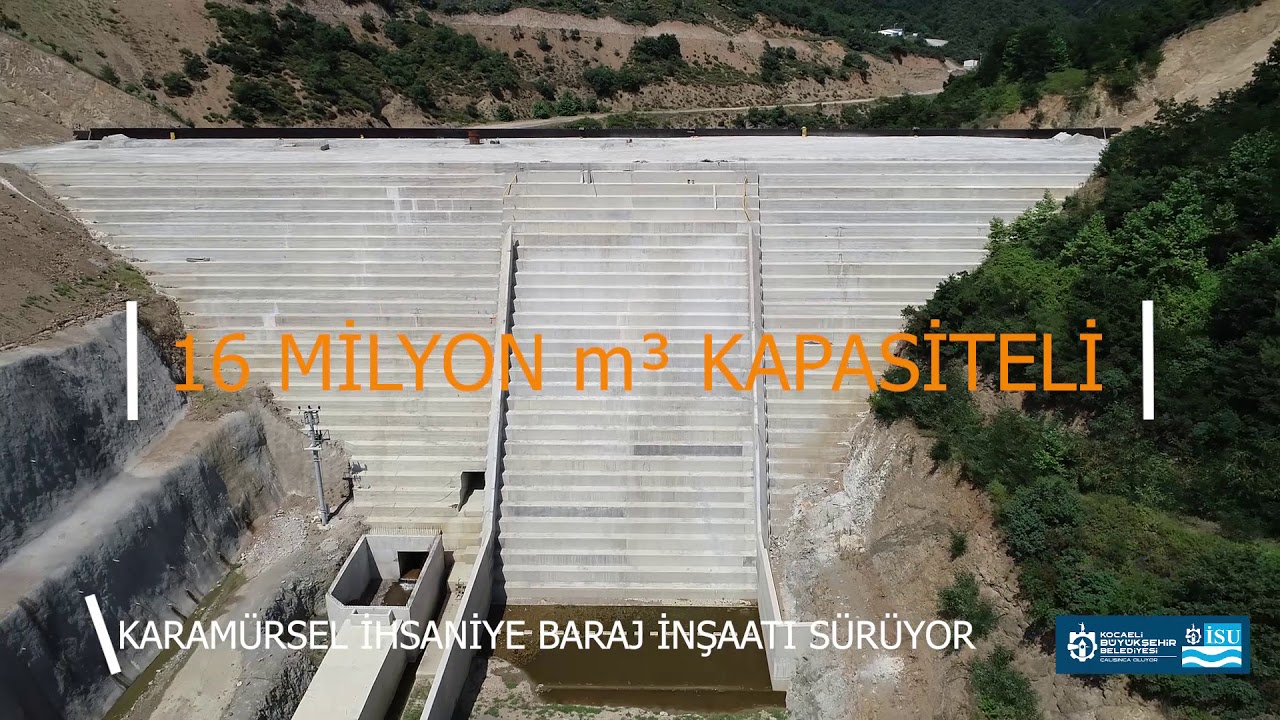 İHSANİYE BARAJI İNŞAATI DRONE ÇEKİMİ