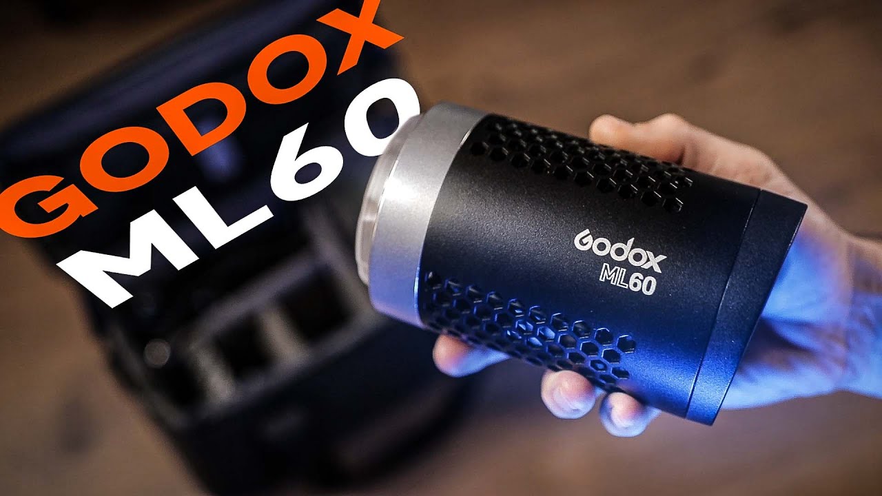 Godox ML60 - Tiny, Portable, Battery powered light! REVIEW