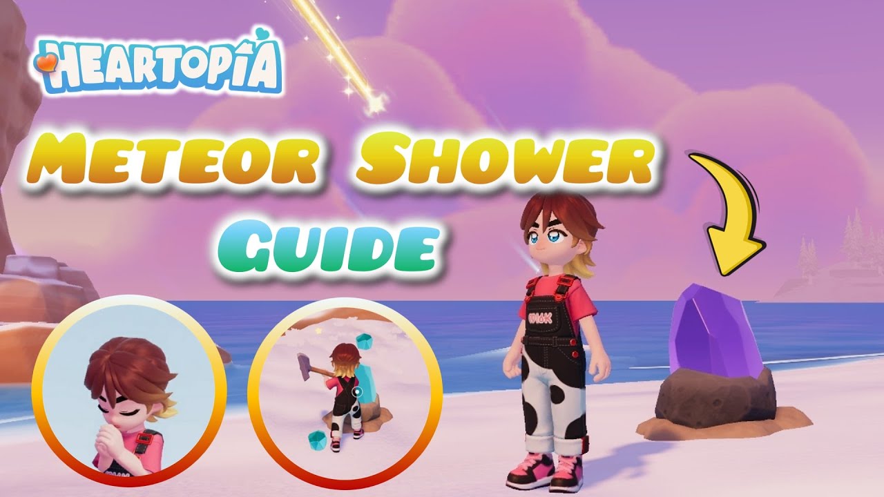 Meteor Shower Guide: All Starfall Shard + Doris Location in Heartopia