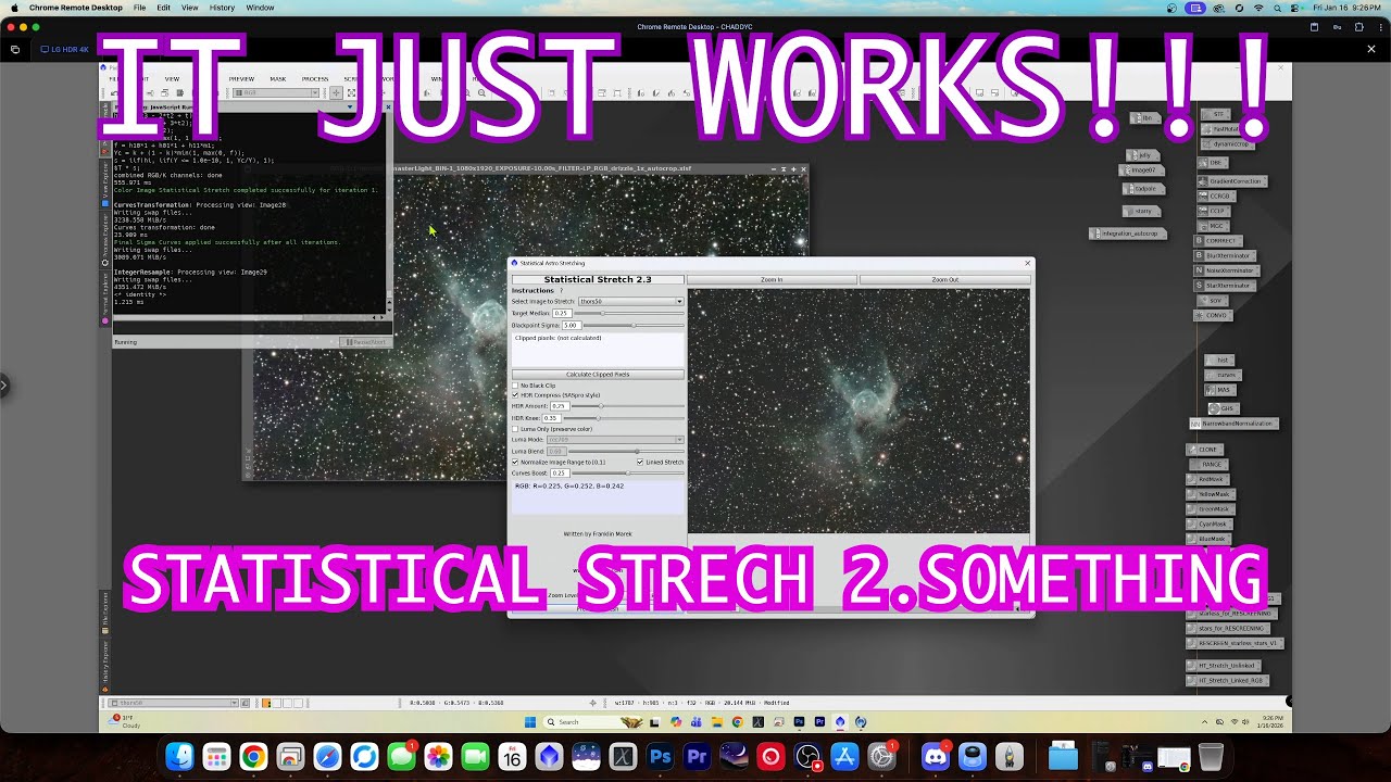 SETIASTRO STATISTICAL STRECH 2.3 IT JUST WORKS