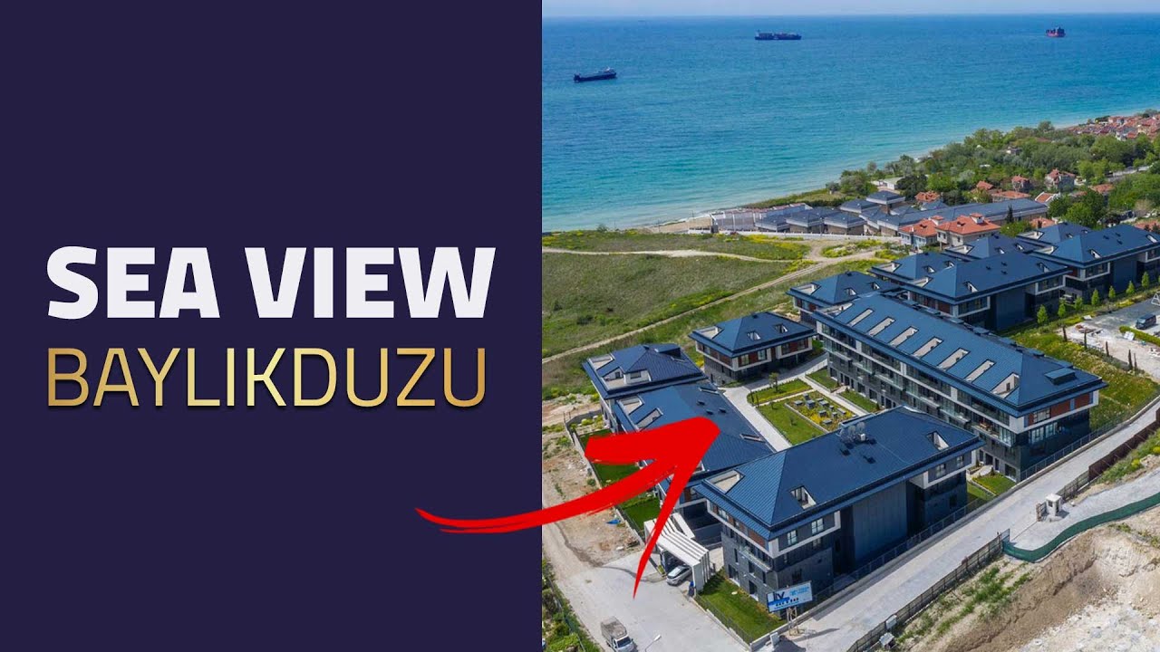 Properties for sale in Istanbul with sea view Liv Marin Project Beylikduzu