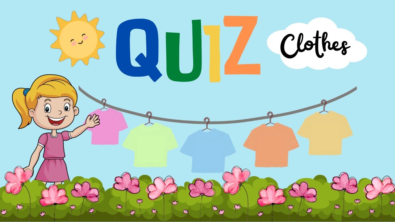 🔥Quiz for Kids 🤷 Can you guess the name of the clothes in English?