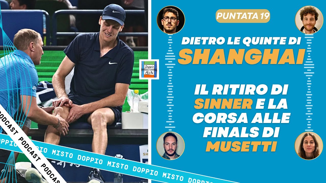 Dal ritiro di SINNER alle speranze di MUSETTI: i retroscena da Shanghai con&nbsp;Lorenzo&nbsp;Ercoli