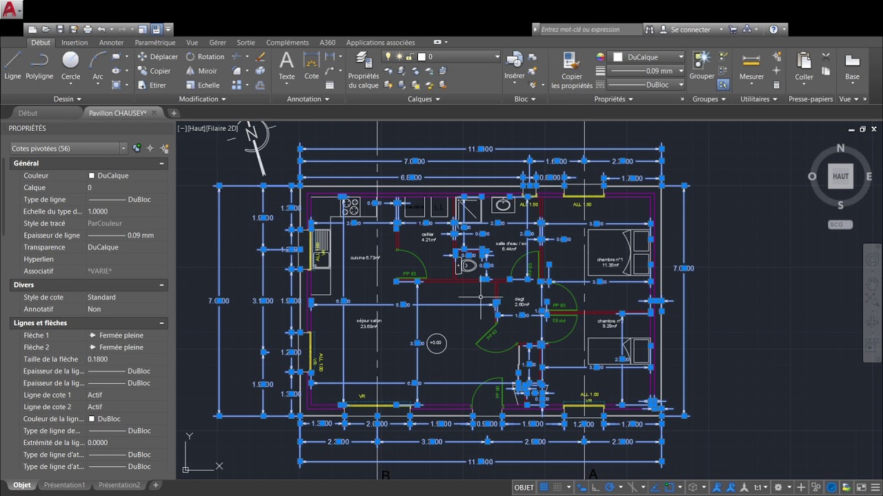 AutoCAD - s&eacute;lection similaire (s&eacute;lectionner toutes les lignes de la m&ecirc;me famille)