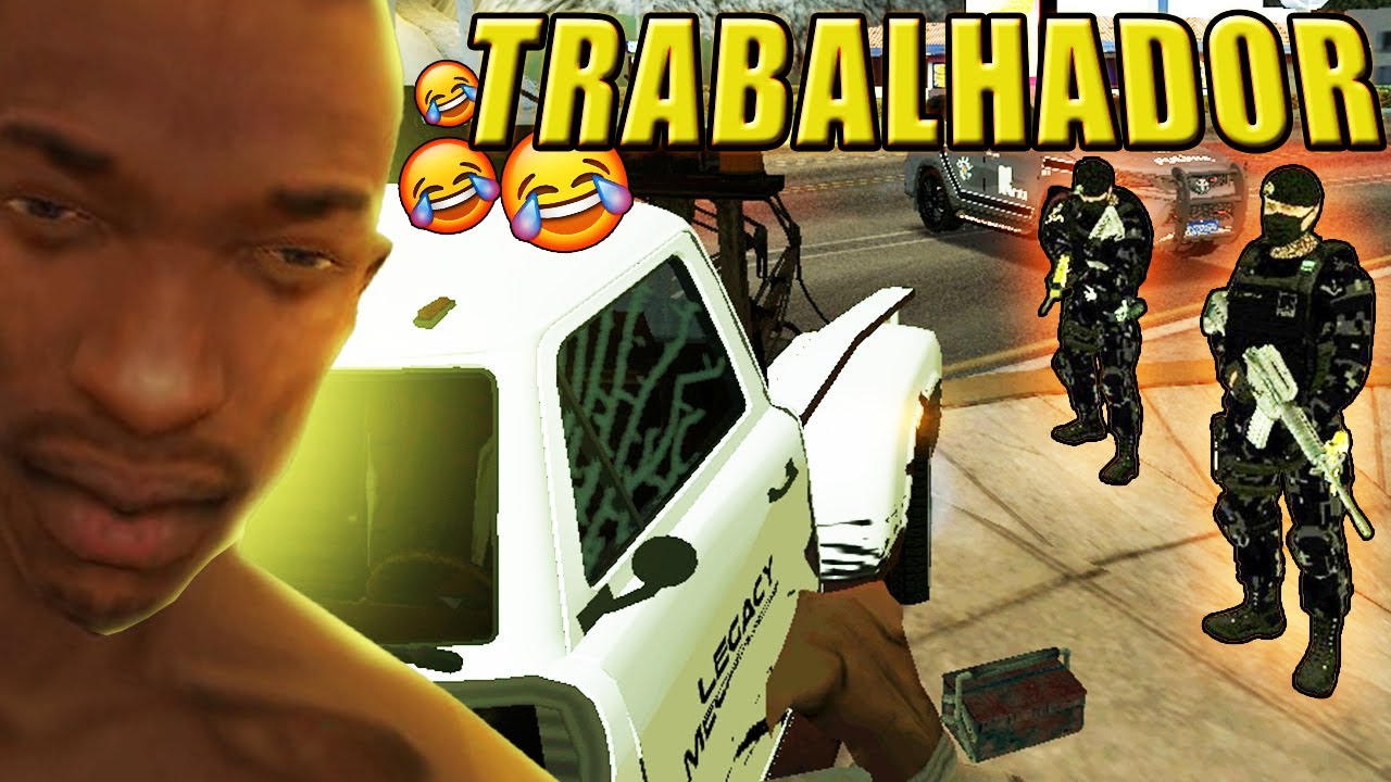 MECÂNICO vs POLÍCIA 👨‍🔧❌👮 - GTA MTA RP
