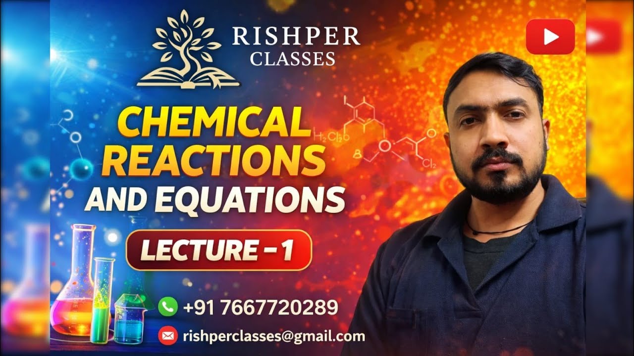 chemical reactions and equation lecture 1 #class10 #chemistry #cbse
