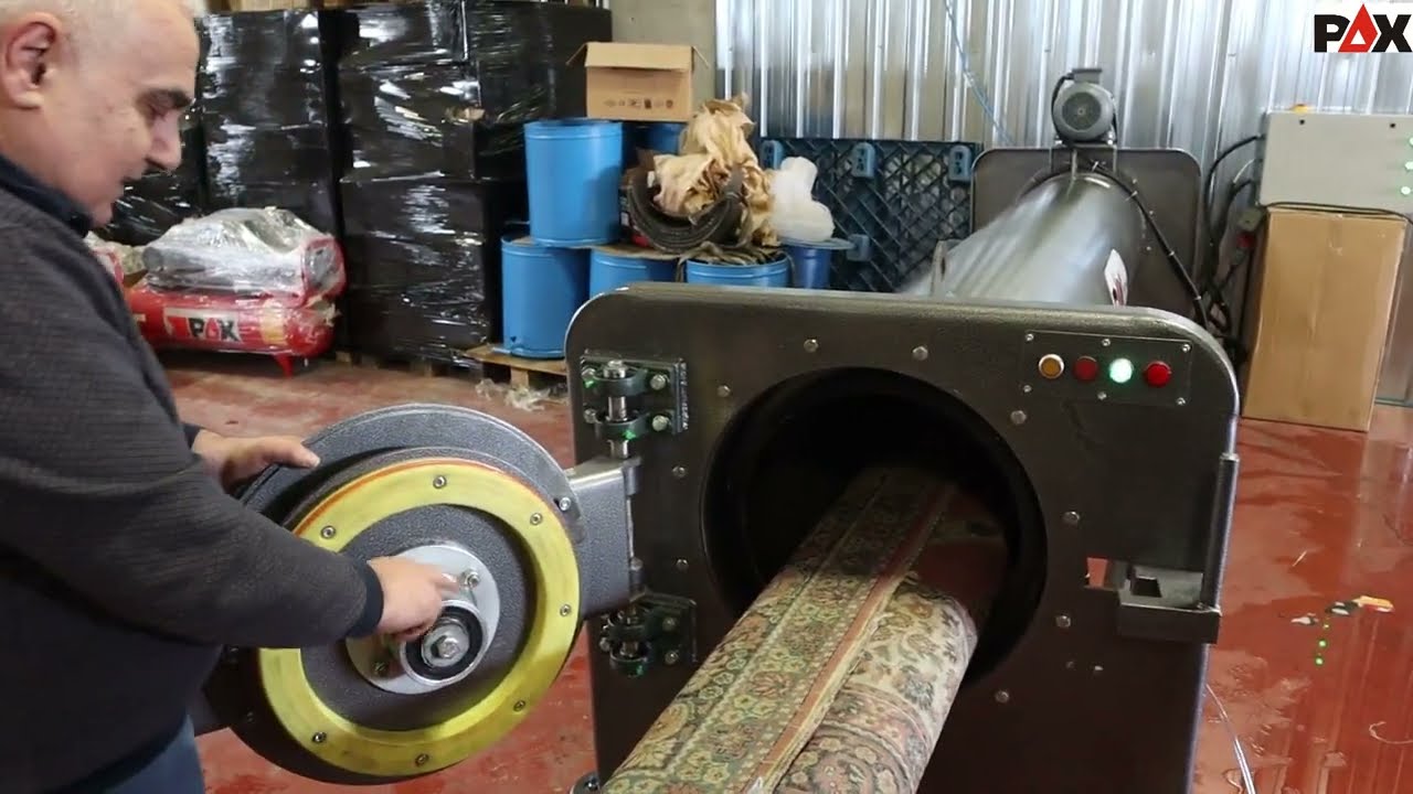 Halı Sıkma Makinası Tanıtımı, Pax Makina