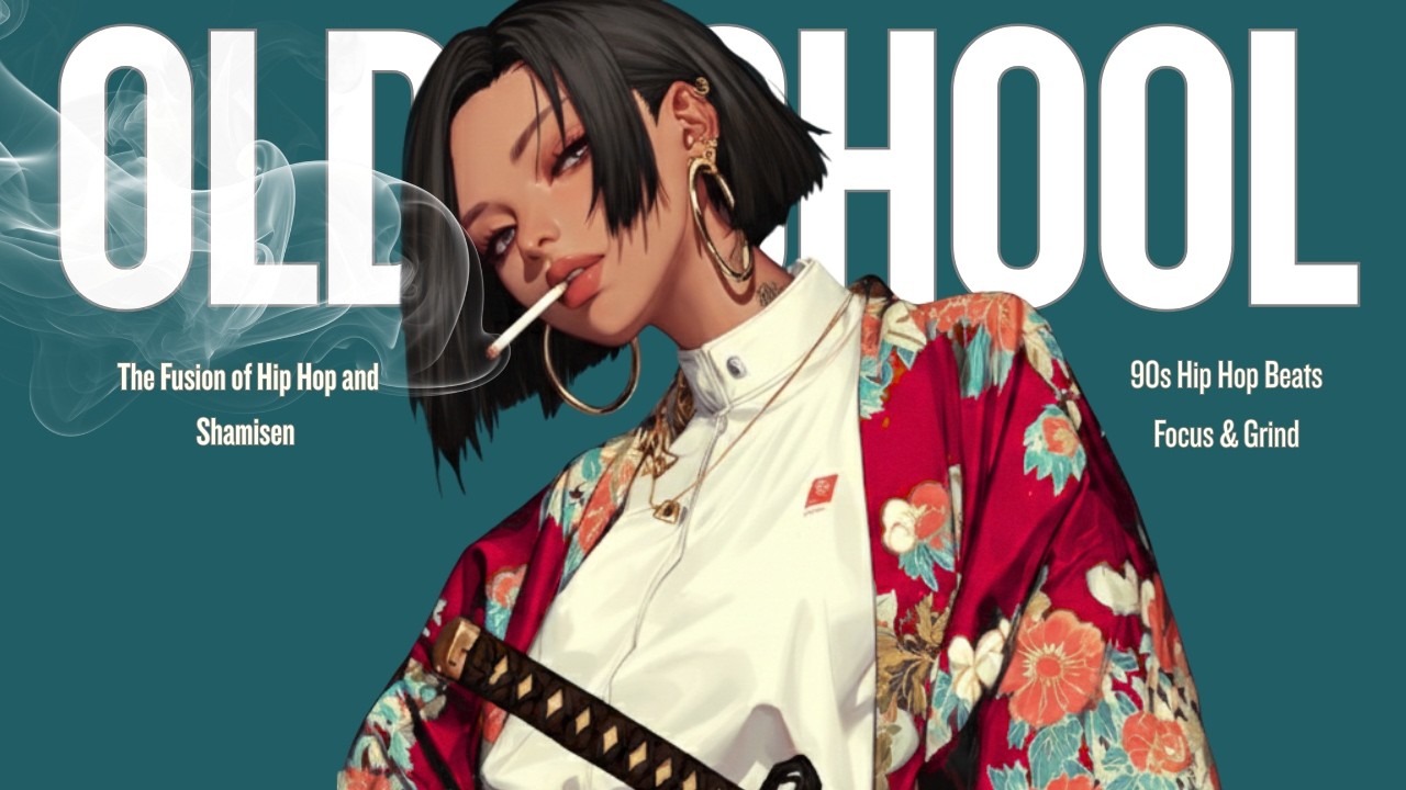 Vintage Japan Vibes | The Fusion of Hip Hop & Shamisen | OLD SCHOOL Focus & Grind 3Hn