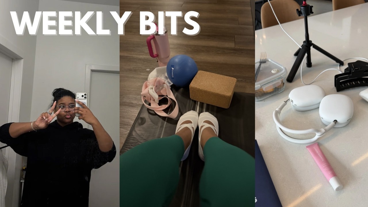 WEEKLY BITS | Pilates, lots of chatting, WFH routine, and more!