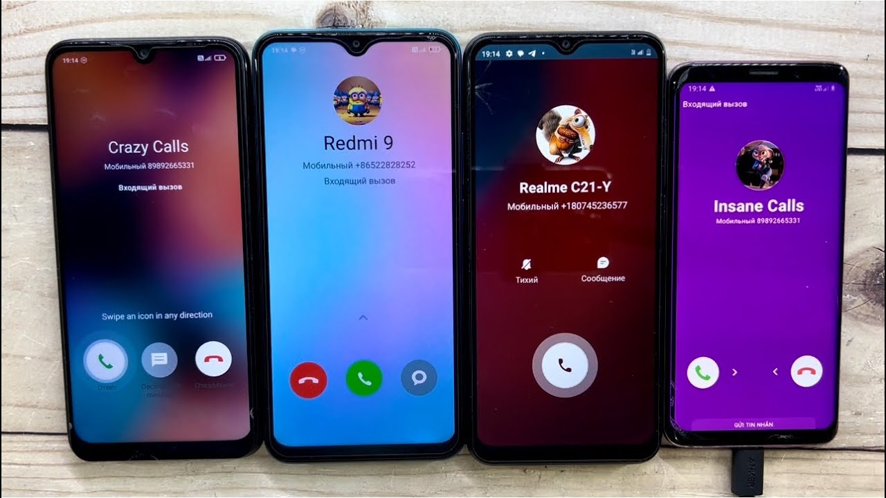 Crazy Mobile Calls Redmi Note 7, Redmi 9, Realme C21-Y, Galaxy S9/ Real, Fake And Alarm Timer Calls