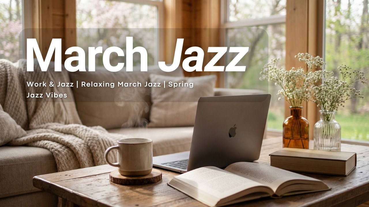 March Bossa Nova Mood 🌸 Relaxing Jazz for Study & Work Focus