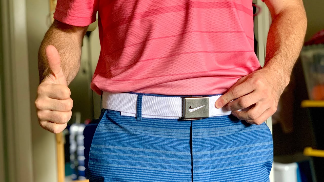 Обзор ремня для гольфа Nike
