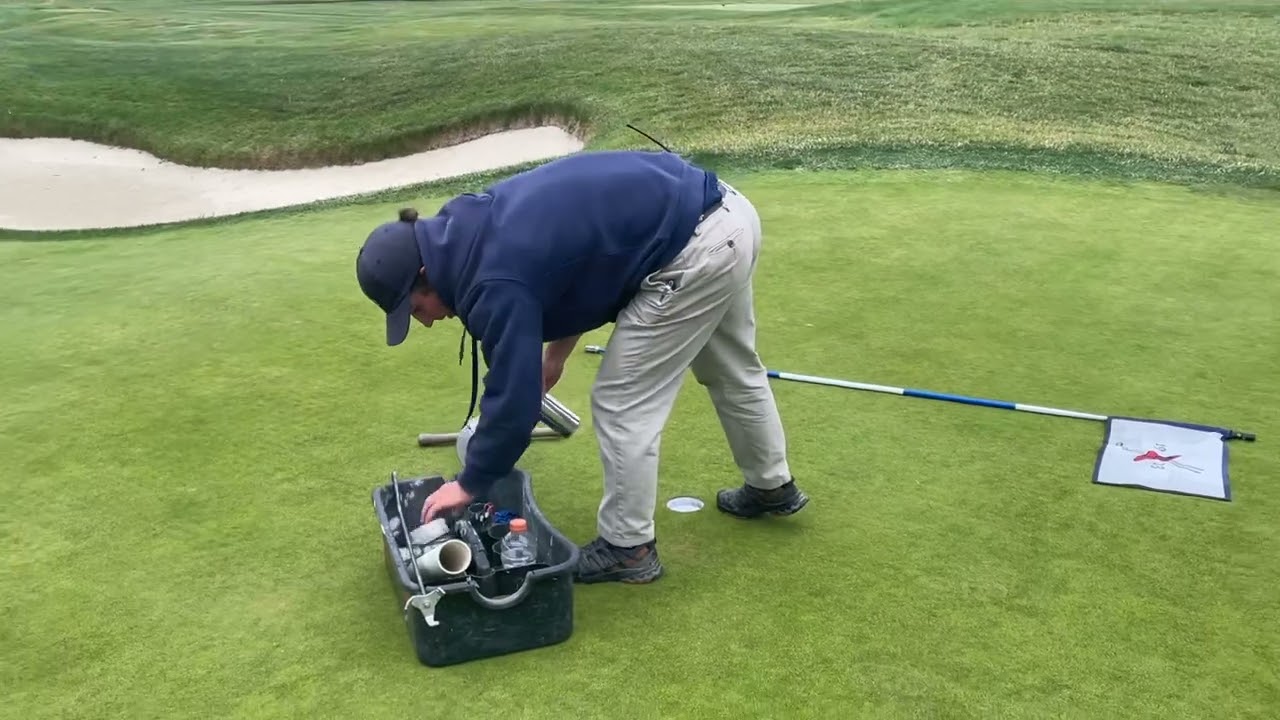 Changing holes at Winged Foot