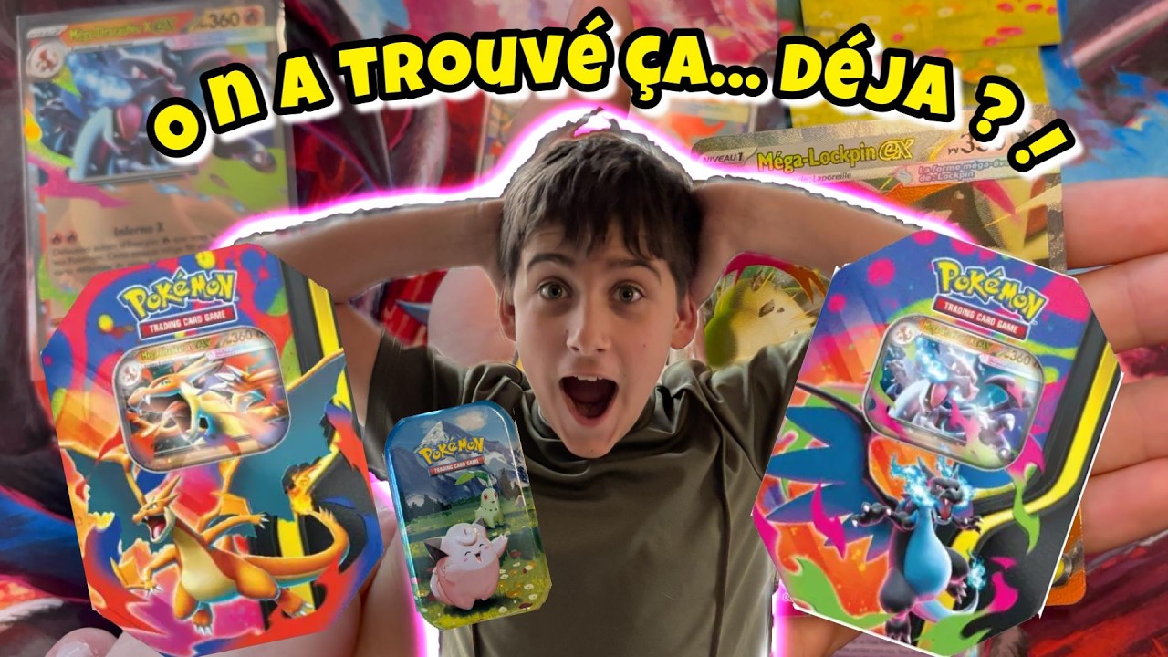2 TIN BOX + 1 MINI TIN 😱 Héros Transcendants & Méga Évolution DÉJÀ en magasin ?!
