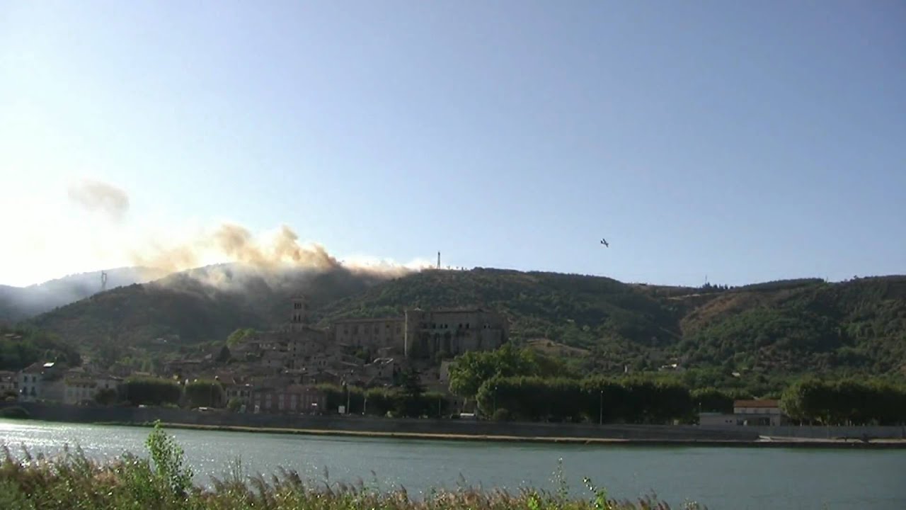 Bosbrand Frankrijk