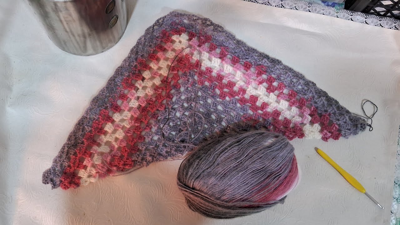 Crochet Shawl #crochet #crochetforbeginners #livestream