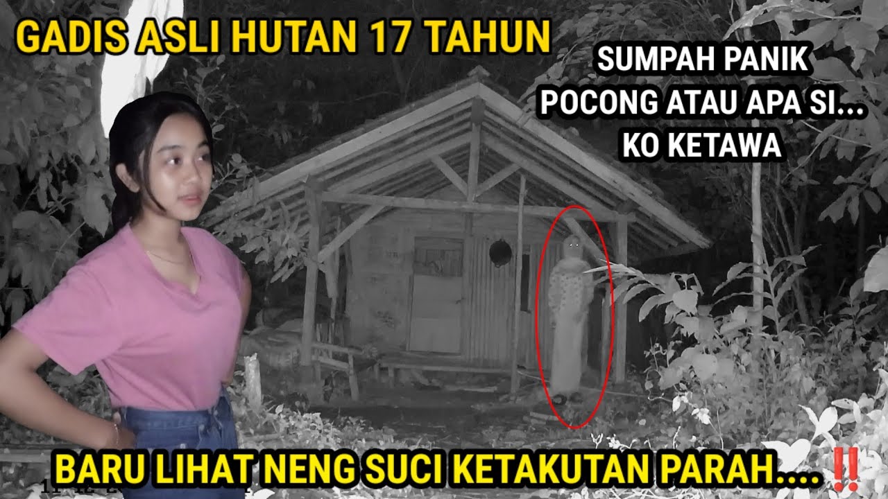 ASLI PANIK BANGET NENG SUCI LARI KETAKUTAN LIHAT POCONG KETAWA