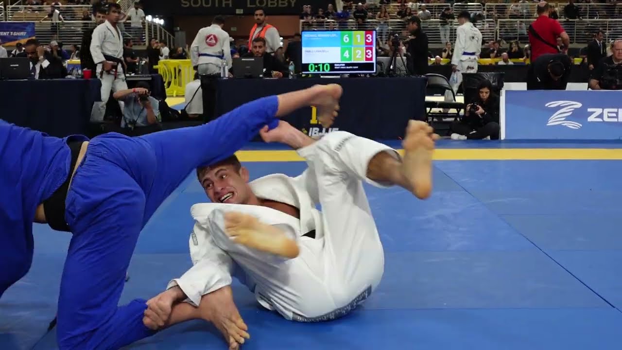 Michael Liera Jr Takes Out 1st Seed Pablo Lavaselli First Round PanAms 2024 - Lōgōs Jiu Jitsu