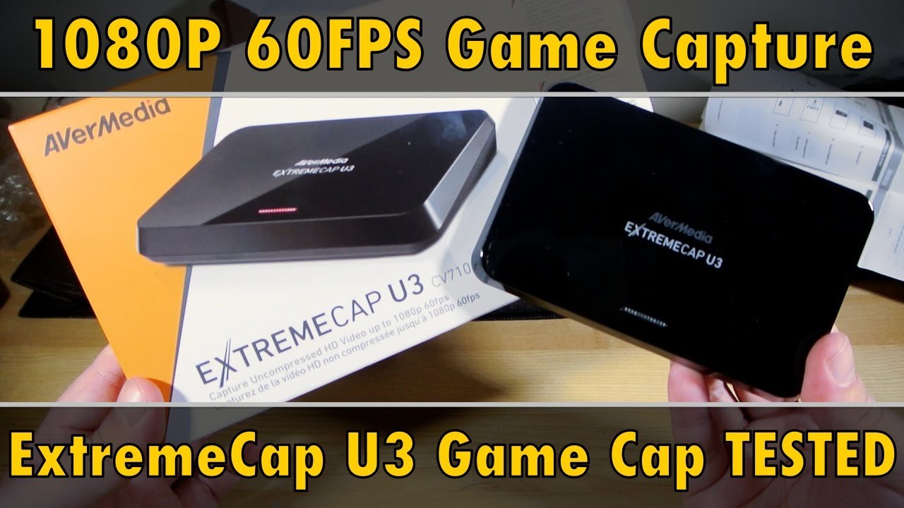 ExtremeCap U3 Unboxing & Test... 1080P 60fps Game Capture -