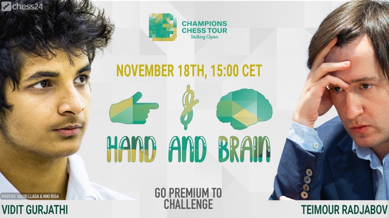 Vidit and Radjabov | Hand and Brain against Premium users!