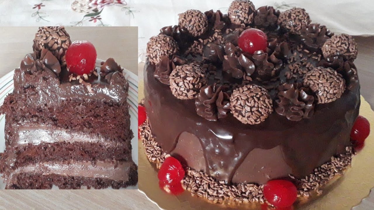 Bolo de Brigadeiro Gourmet | Bolo chocolatudo