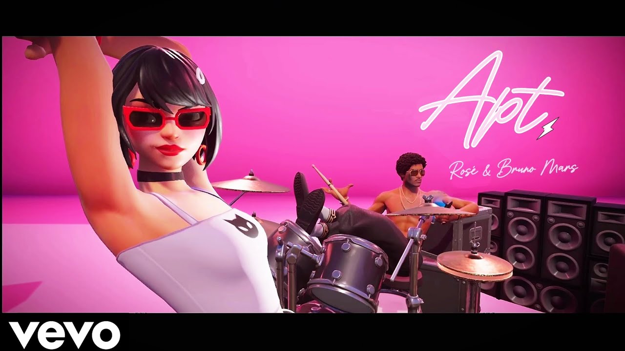 ROSÉ & Bruno Mars - APT. (Official Fortnite Music Video)