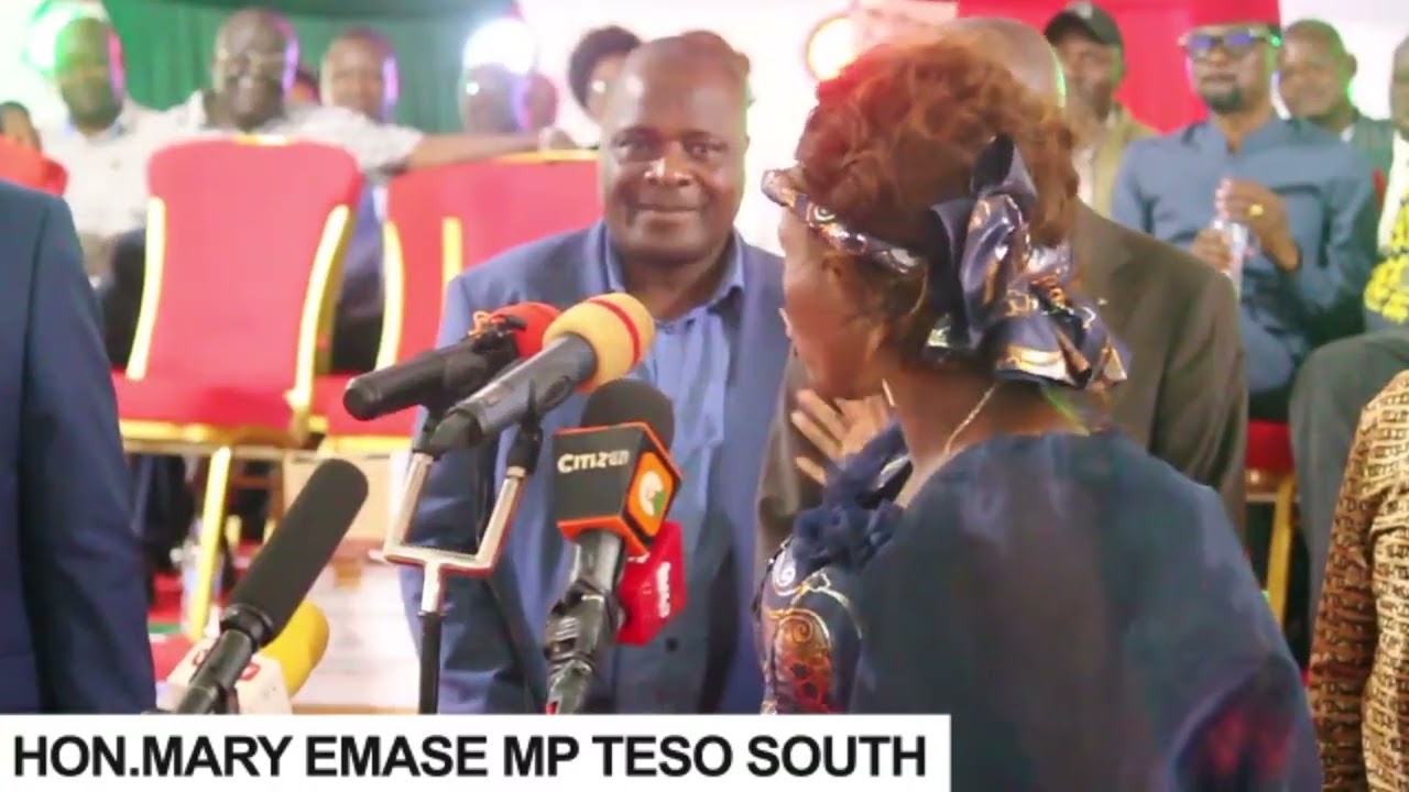 MP HON.MARY EMASE, TESO SOUTH CONSTITUENCY PARLIAMENTARY REPRESENTATIVE.