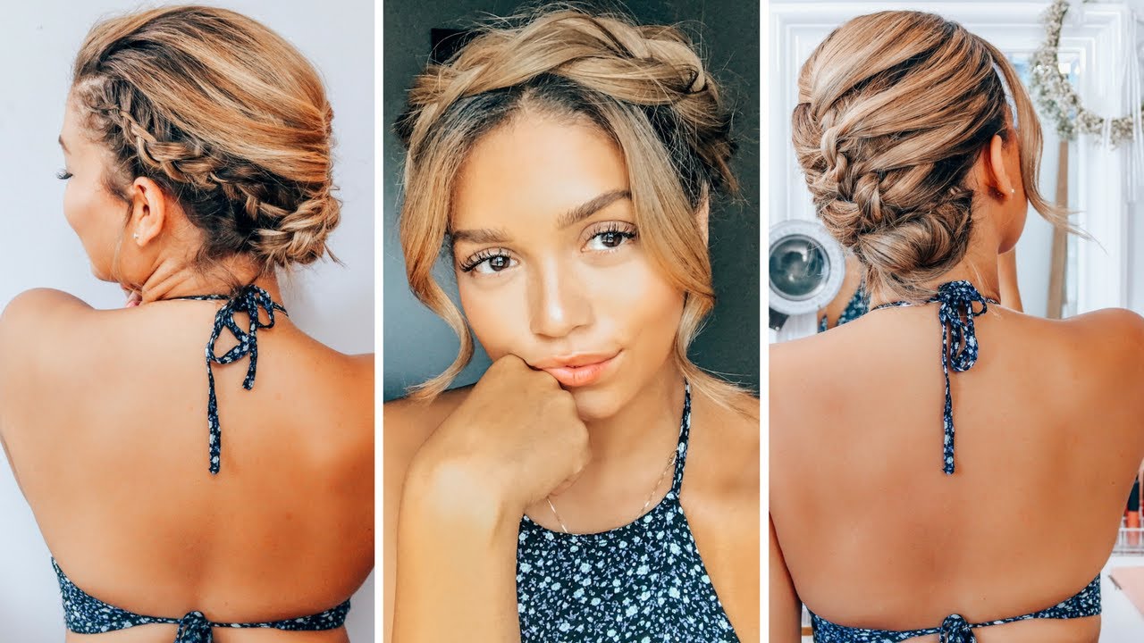 3 Summer Hairstyles to Beat The Heat | Short to Medium Length | Ashley Bloomfield
