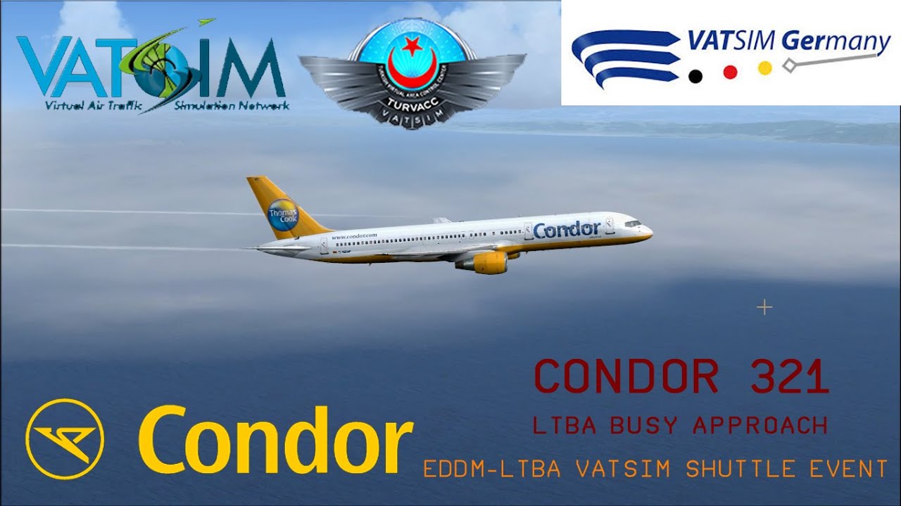 VATSIM Crowded Airspace over Istanbul!!||VATSIM EDDM-LTBA SHUTTLE||CFG321||QW752