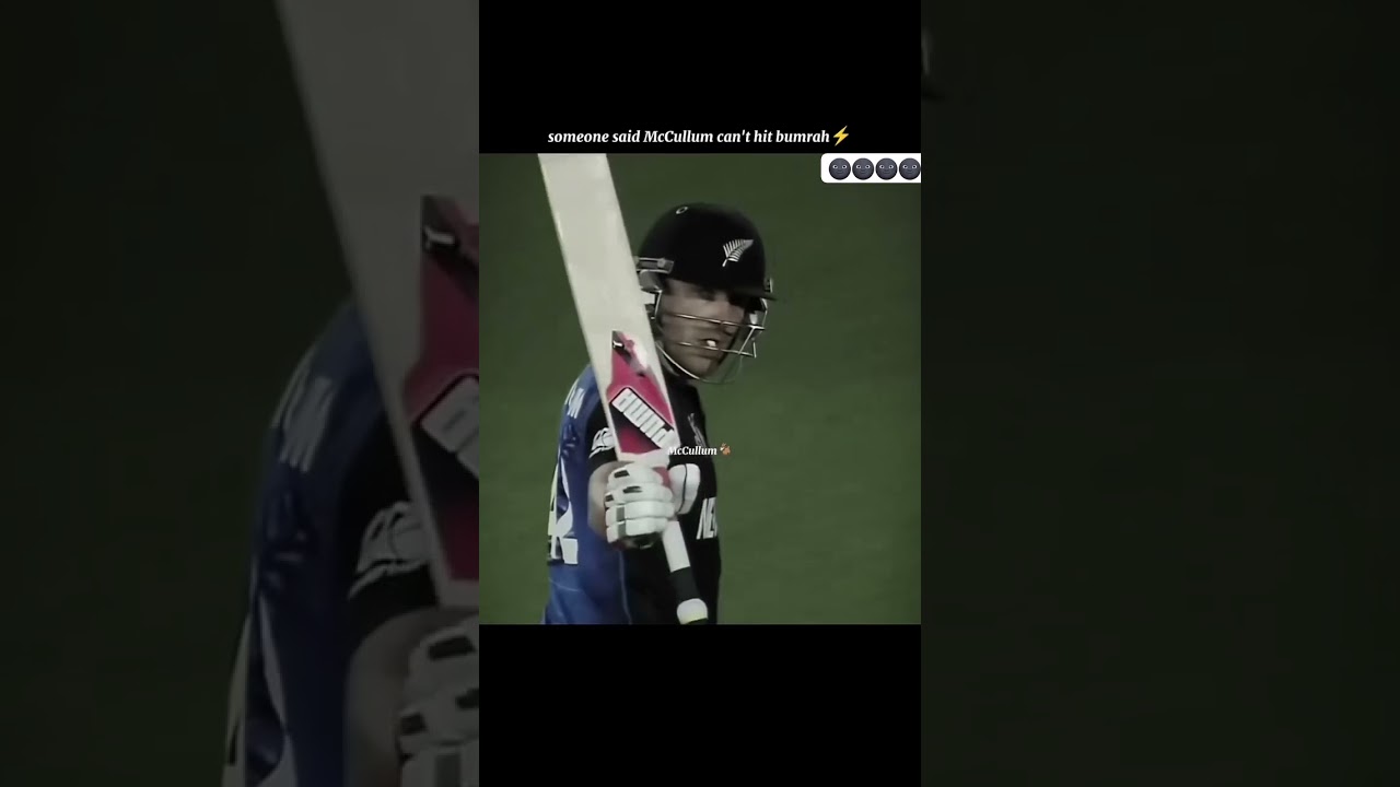 Brendon Mccullam vs Jasprit Bumrah | what a player brendon mccullam #jaspritbumrah #brendonmccullum
