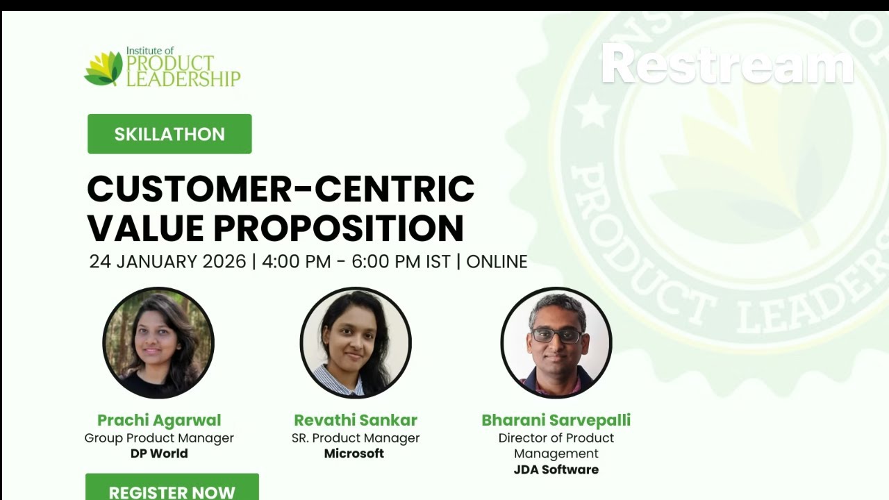 Skillathon - Customer-Centric Value Proposition
