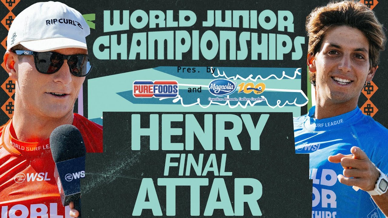 Dane Henry vs Nadav Attar | WSL World Junior Championships Philippines 2025- Final