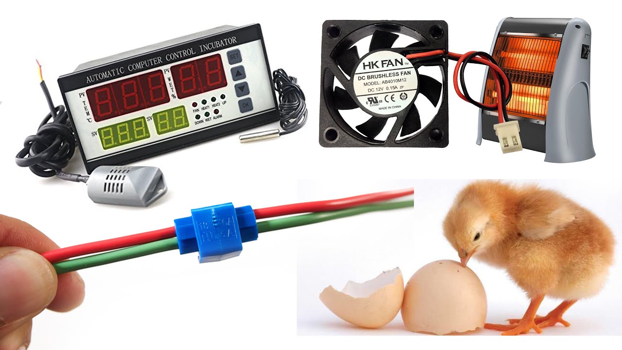 XM-18 Incubator Controller full settings and cable connection | Make Automatic Egg Incubator