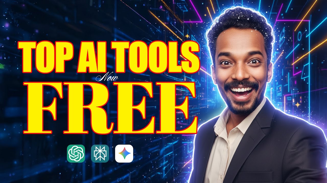 🔥 FREE - TOP Three AI Tools Are now Free 🔥💥 | இந்த 3 Tool போதும், நீங்க AI ல Work பன்றதுக்கு 👌👍