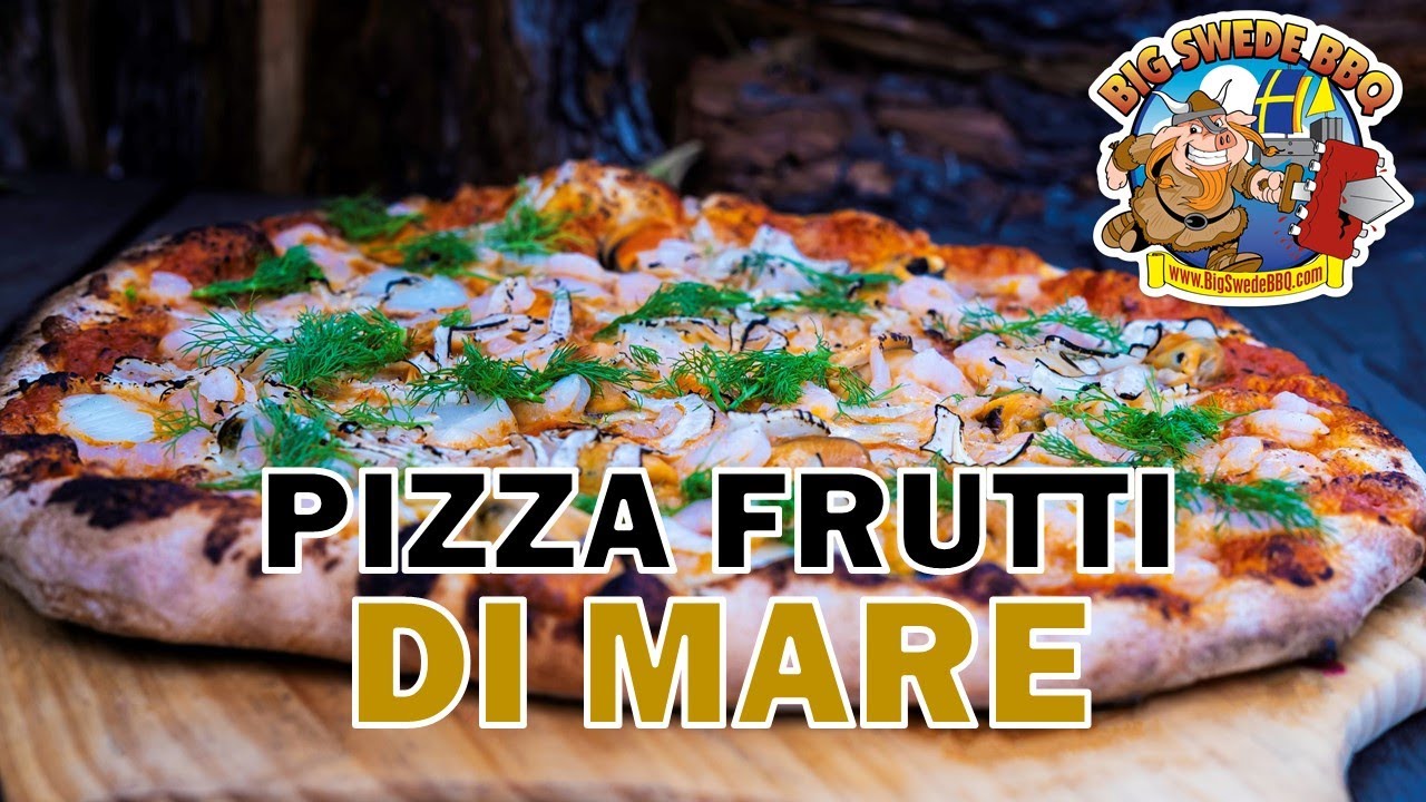Пицца с морепродуктами | Рецепт пиццы в дровяной печи