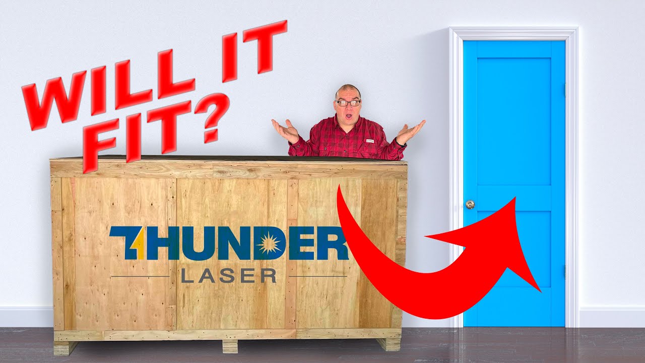 Как пронести Thunder Laser Nova 35 через обычный дверной проём