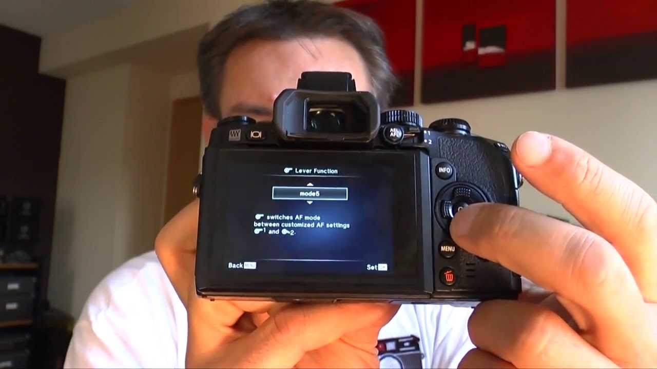 Olympus OM-E-M1 - My Tutorial with Tipps & Tricks (English Version)