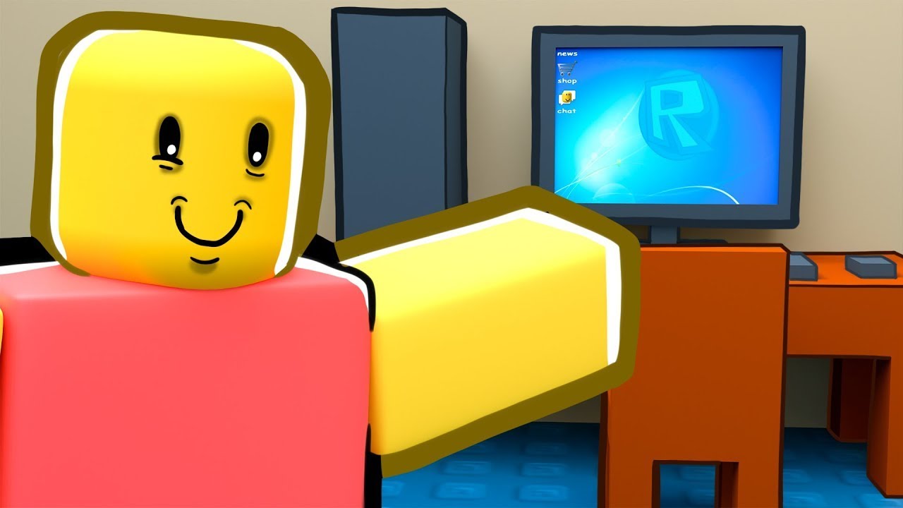 playing jim's computer
