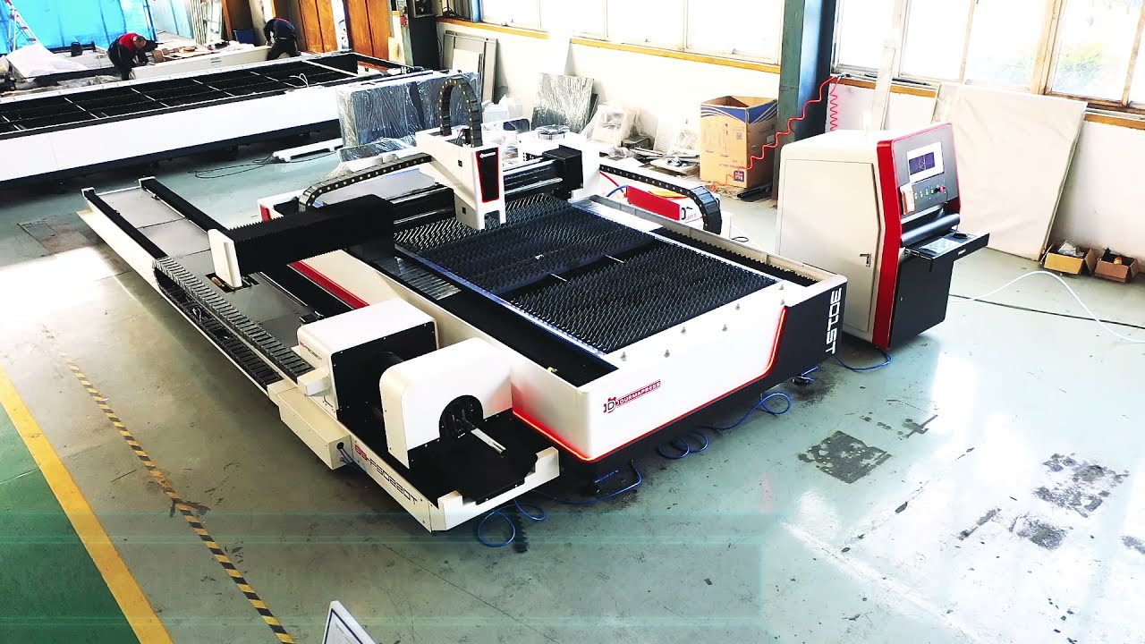Tube and Sheet Laser Cutting Machine: Automatic Metal Tube Fiber Laser Cutting Machine by DurmaPress