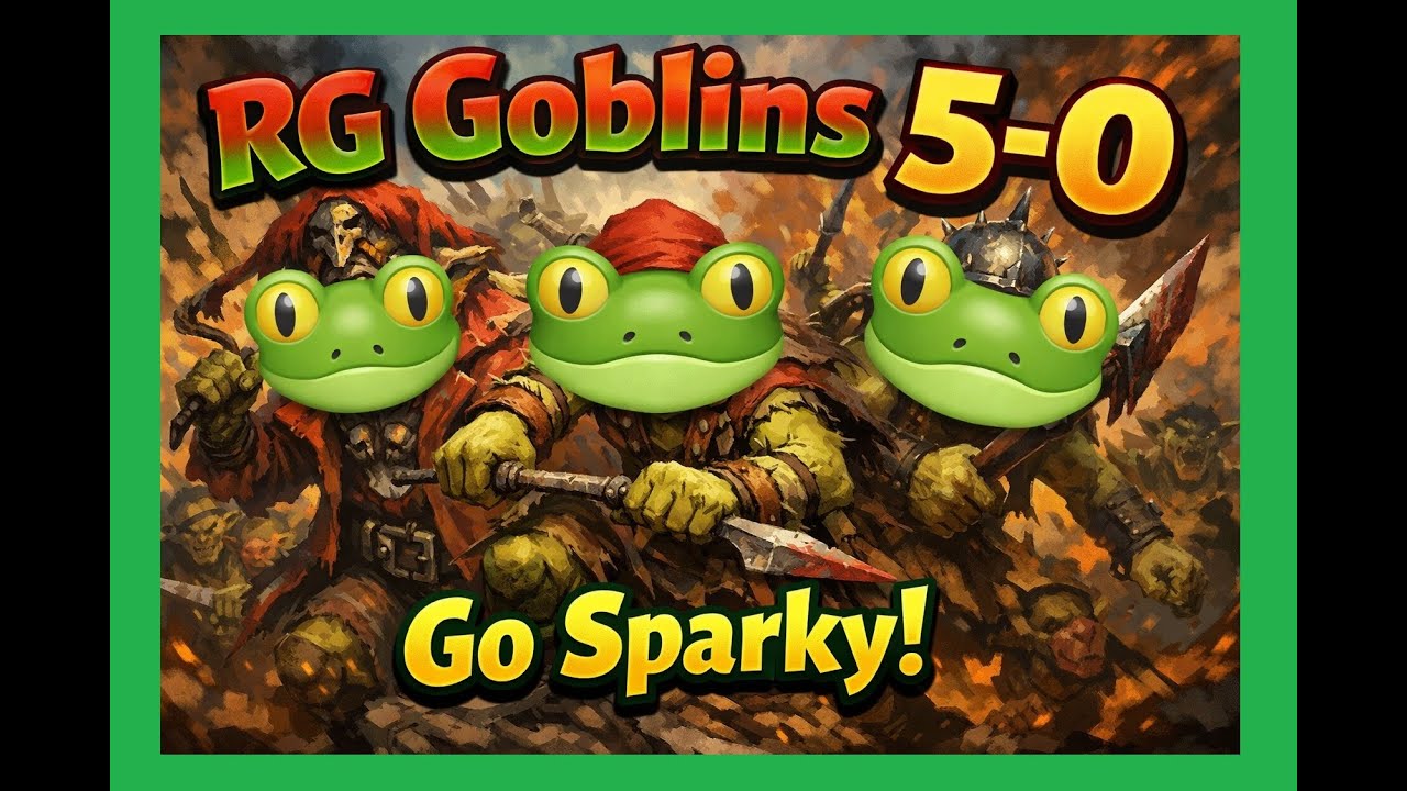 Lets go Sparky! | MTGO Premodern 5-0 with RG Goblins