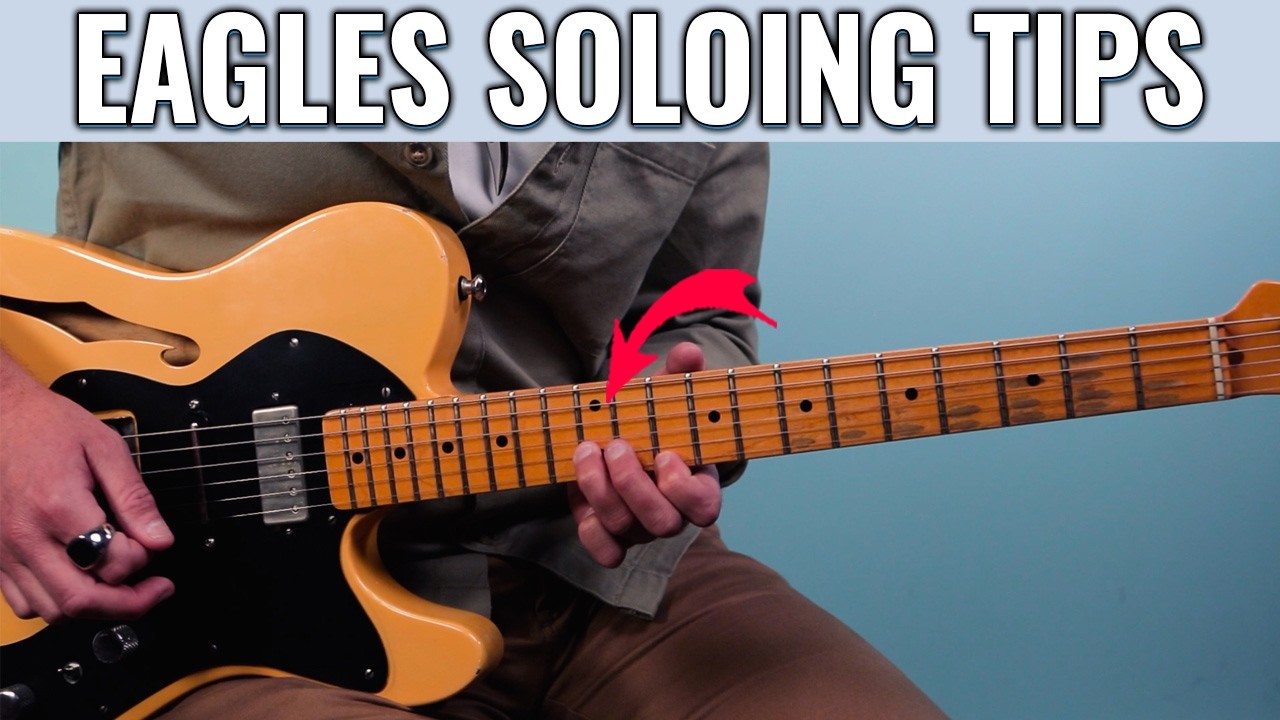 Eagles &ndash; &ldquo;Tequila Sunrise&rdquo; Guitar Lesson (SOLO)