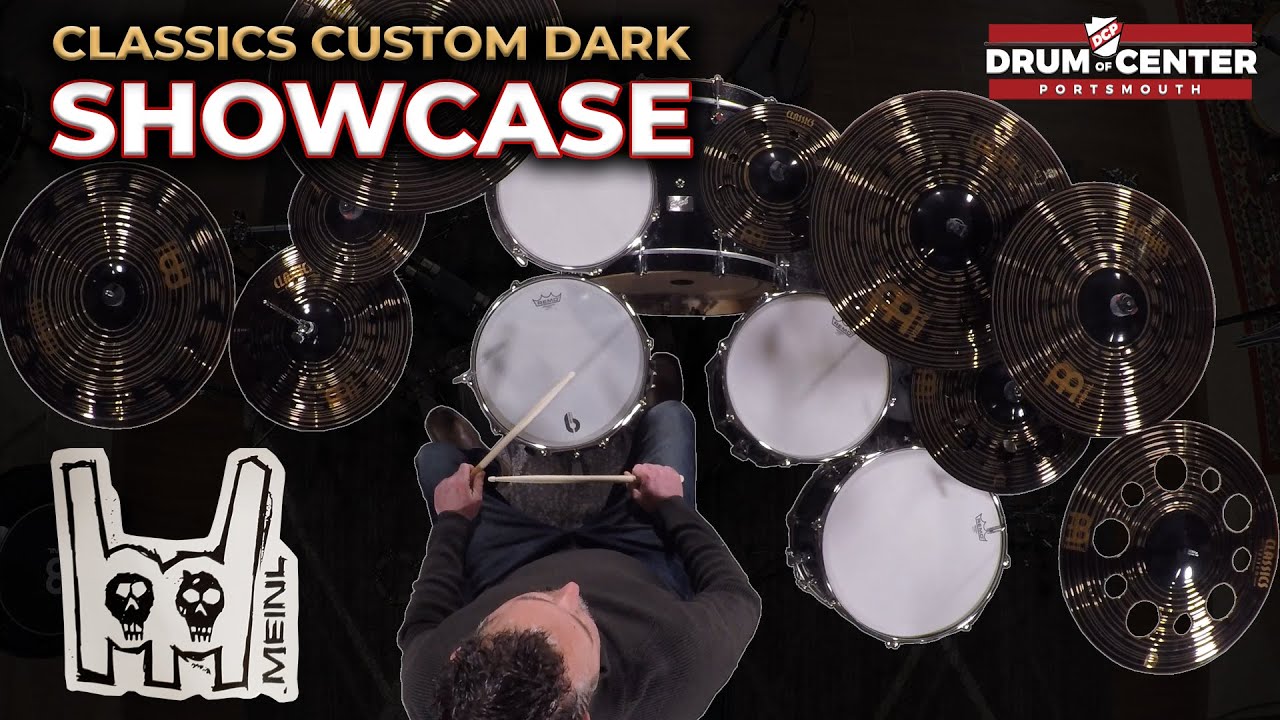 Презентация набора тарелок Meinl Classics Custom Dark!