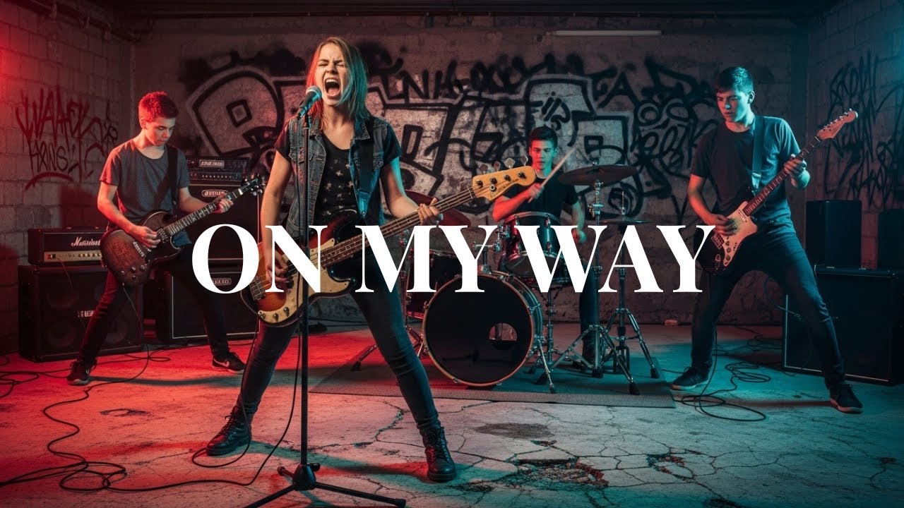 On My Way – Alan Walker | Punk Rock Cover (Distorted Garage Punk)