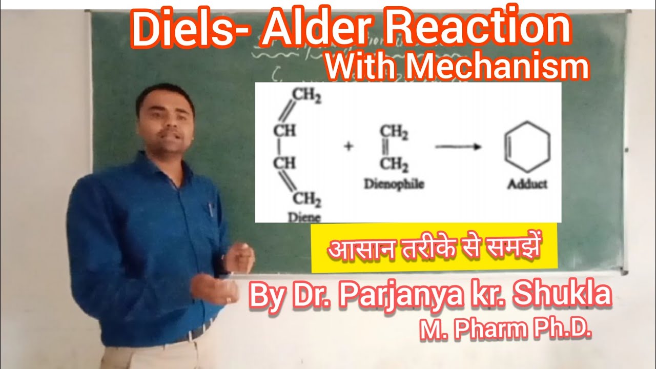 Diels-Alder Reaction | Adduct | Reaction of Conjugated Dienes | With mechanism in easy way | BP 202T
