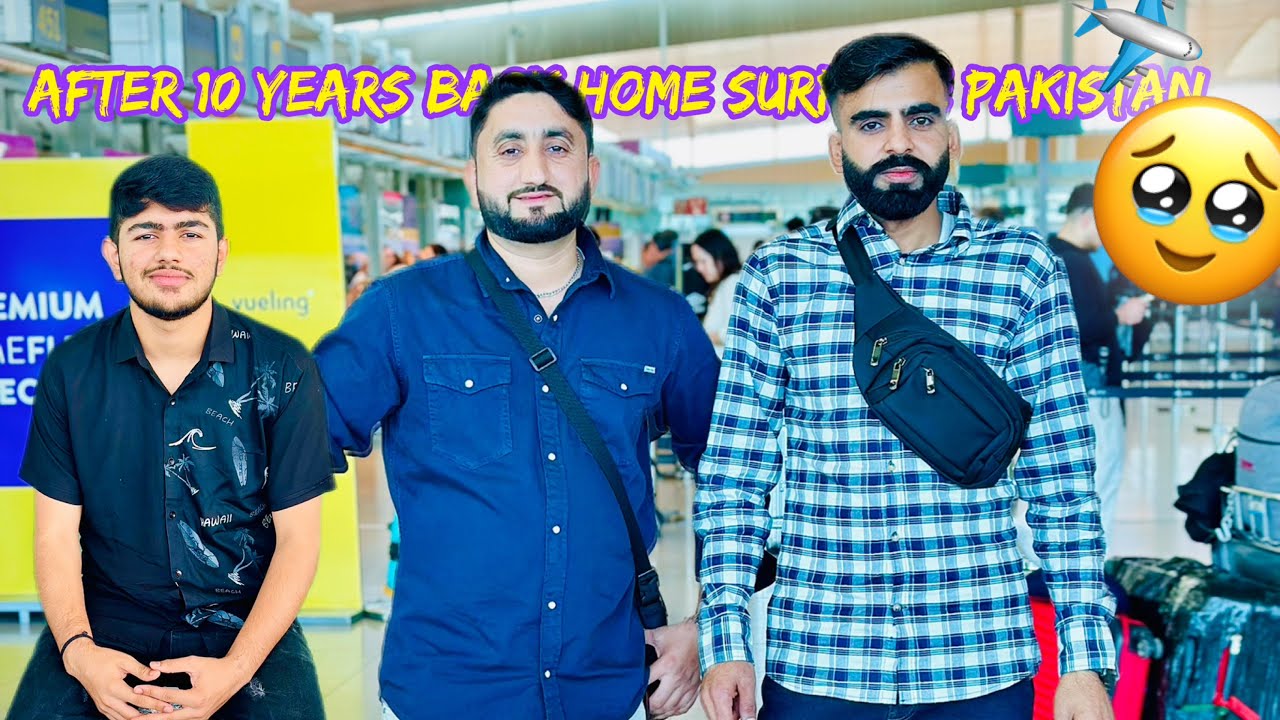 After 10 Years Back Home Surprise Pakistan✈️| Emocional |Fani Vlogs