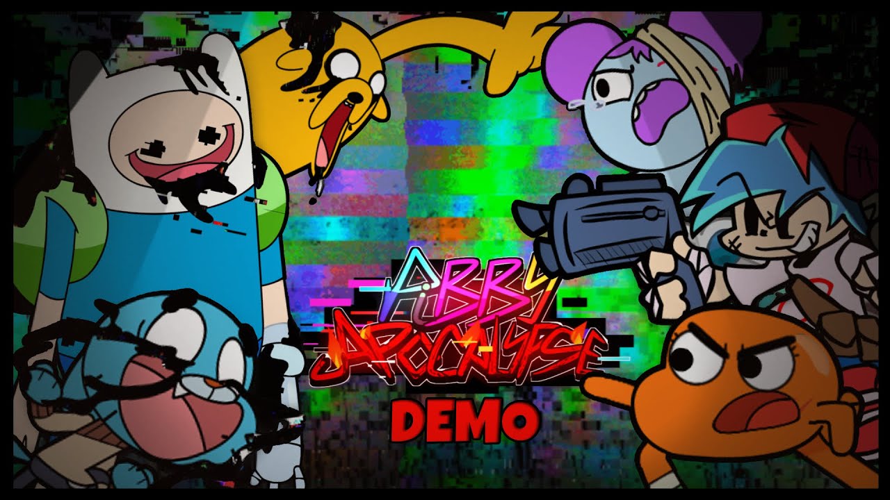 FNF PIBBY APOCALYPSE DEMO | Pibby, Finn, Gumball & More (HOTFIX 0.71) (FNF MOD)