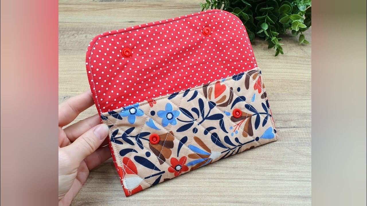 Step-by-Step: Sew a Beautiful Double-Pocket Wallet