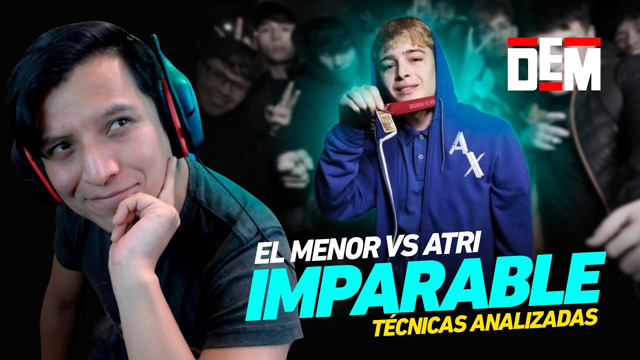 EL MENOR CAMPEONA venciendo a ATRI; ATRI da batalla al nivel de EL MENOR